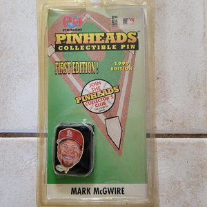Pinheads Collectible Pin Mark McGwire First Edition 1999‎
